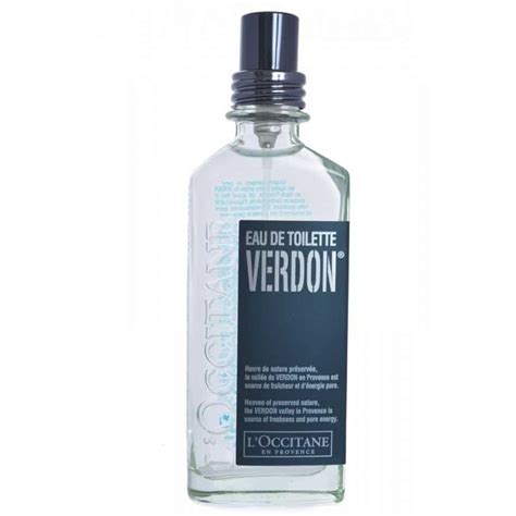 l'occitane verdon eau de toilette|l'occitane men's cologne.